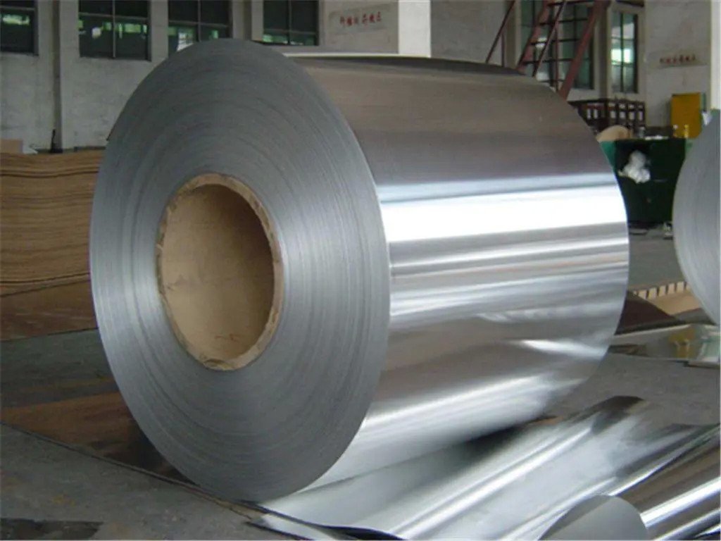 Rollo 1100 1060 1050 3003 bobina de aluminio laminada en frío o en caliente